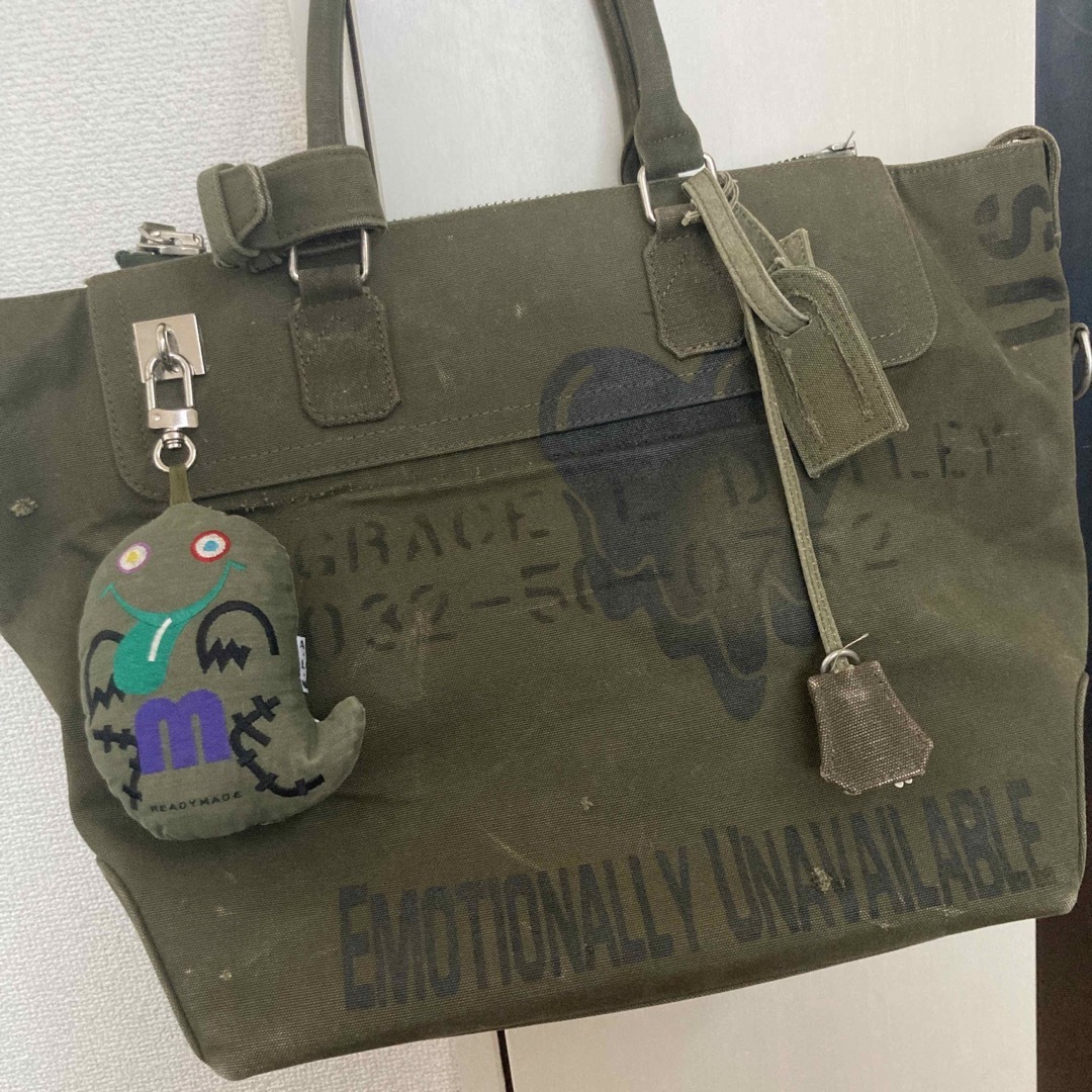 READYMADE(レディメイド)の★激レア　readymade ジムバッグ　コラボ メンズのバッグ(トートバッグ)の商品写真