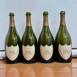 ドンペリニヨン(Dom Pérignon)の【正規品】ドン・ペリニヨン　ラベイ　ゴールド　空瓶 4本セット(シャンパン/スパークリングワイン)