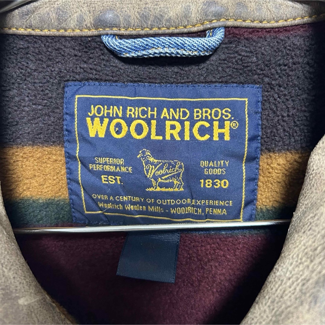 WOOLRICH(ウールリッチ)の【レア美品】00s Woolrichウールリッチ デニムジャケット　XＬ相当 メンズのジャケット/アウター(Gジャン/デニムジャケット)の商品写真