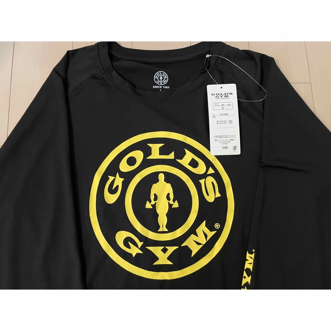 GOLDS GYM ゴールドジム　トレーニングウェア長袖　Lサイズ　 スポーツ/アウトドアのトレーニング/エクササイズ(トレーニング用品)の商品写真