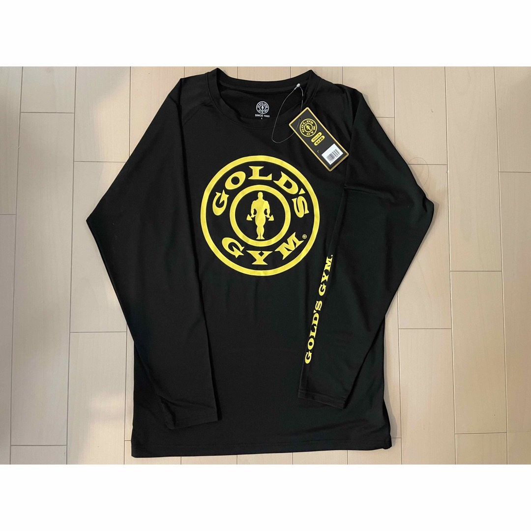 GOLDS GYM ゴールドジム　トレーニングウェア長袖　Lサイズ　 スポーツ/アウトドアのトレーニング/エクササイズ(トレーニング用品)の商品写真