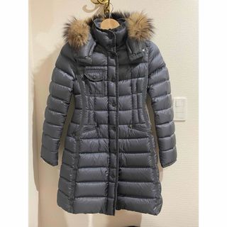 モンクレール(MONCLER)のMONCLER HERMIFUR エルミファー グレー00 ダウンコート　ダウン(ダウンコート)