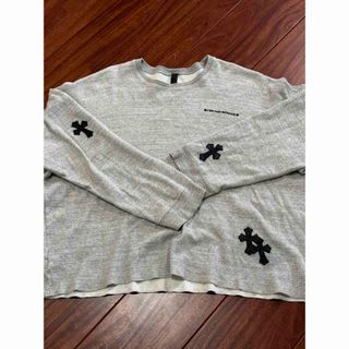 クロムハーツ(Chrome Hearts)のchrome hearts レザーパッチ ロンT (Tシャツ/カットソー(七分/長袖))