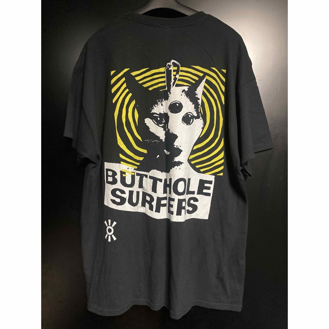 BUTTHOLE SURFERS Tシャツ バットホールサーファーズ　ブラック