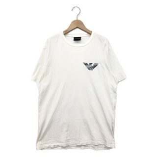 エンポリオアルマーニ(Emporio Armani)のエンポリオアルマーニ ロゴ刺繍丸首半袖Tシャツ メンズ XL(Tシャツ/カットソー(半袖/袖なし))