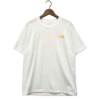 ザノースフェイス(THE NORTH FACE)の美品 ザノースフェイス ロゴプリント丸首半袖Tシャツ メンズ L(Tシャツ/カットソー(半袖/袖なし))