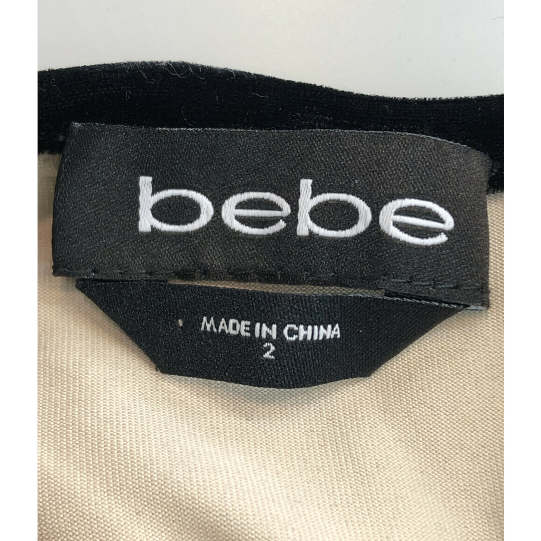 BeBe(ベベ)のベベ BEBE ノースリーブワンピース レースワンピース    レディース 2 レディースのトップス(キャミソール)の商品写真