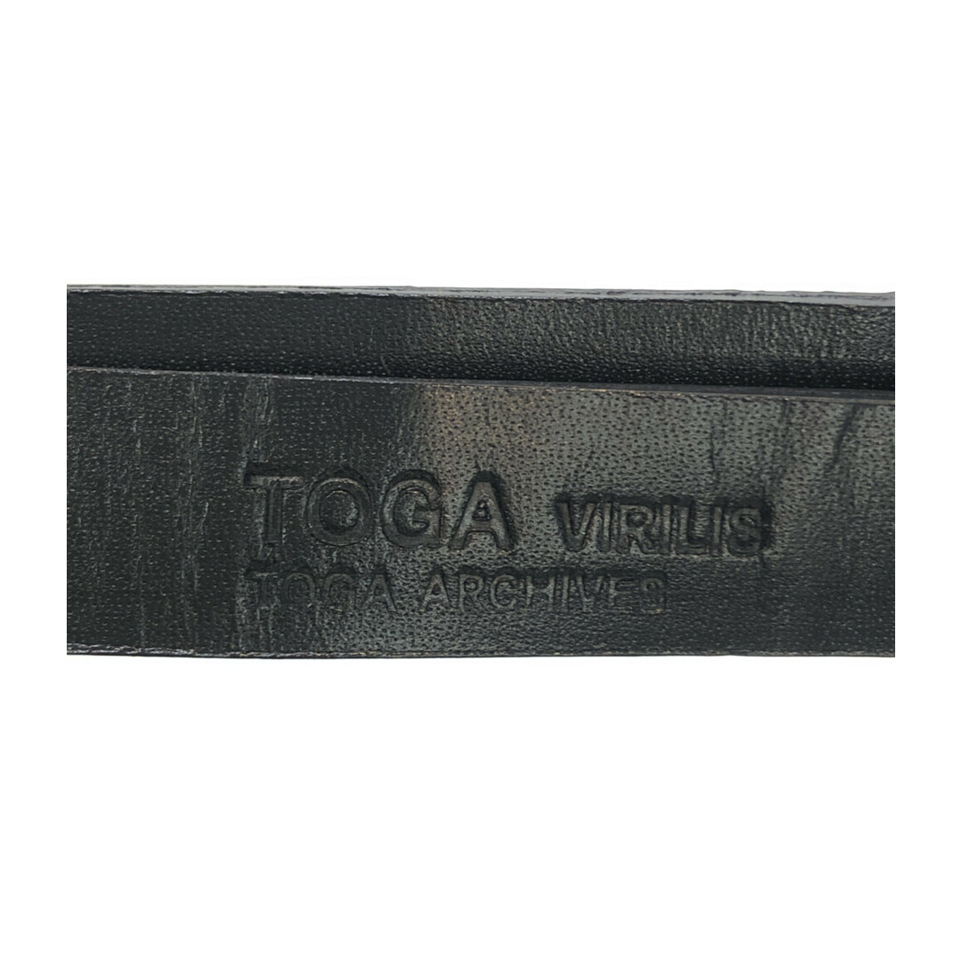 TOGA(トーガ)のトーガ キーリング付き ダブルバックルベルト ウエスタンベルト レディース レディースのファッション小物(ベルト)の商品写真