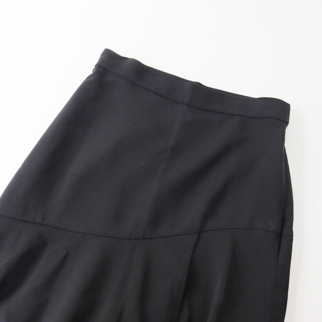 ROPE’(ロペ)の未使用 ロペ ROPE スリットフレアロングスカート 38/ブラック ボトムス WASHABLE フォーマル【2400013713726】 レディースのスカート(ひざ丈スカート)の商品写真