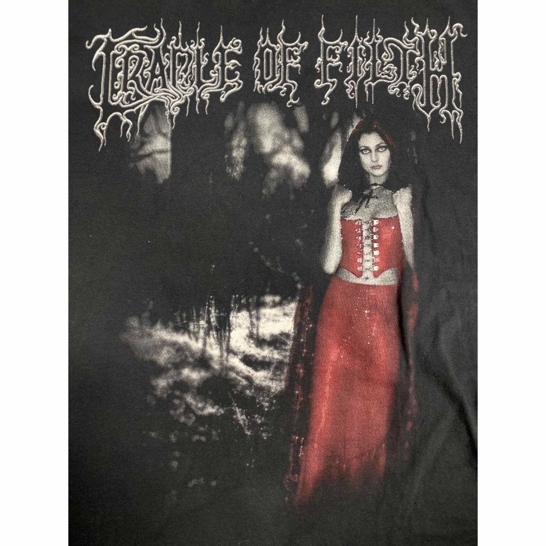 激レア CRADLE OF FILTH Tシャツ ヴィンテージ サイズL メンズのトップス(Tシャツ/カットソー(半袖/袖なし))の商品写真