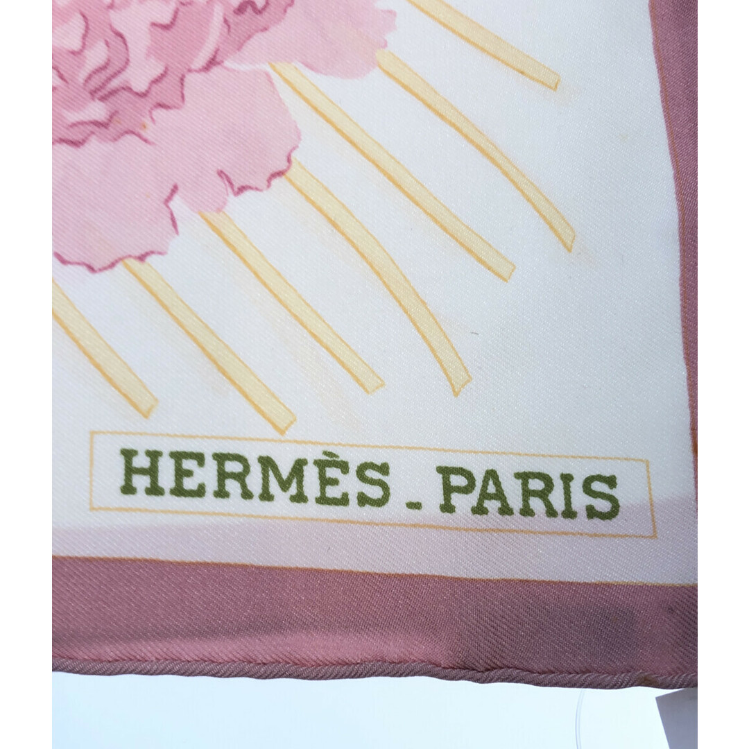 エルメス HERMES スカーフ カレ90 シルク100% 芍薬 レディース エルメス HERMES スカーフ カレ90 シルク100% 芍薬 レディース