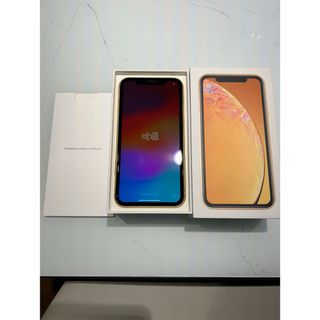 ソフトバンク(Softbank)のiPhoneXR 128GB Softbank 画面割れ(スマートフォン本体)