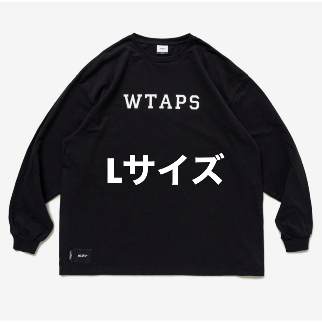W)taps(ダブルタップス)の23AW WTAPS COLLEGE LS BLACK Lサイズ メンズのトップス(Tシャツ/カットソー(七分/長袖))の商品写真