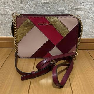 マイケルコース(Michael Kors)のマイケルコース　パッチワーク　チェーン　ショルダーバッグ(ショルダーバッグ)