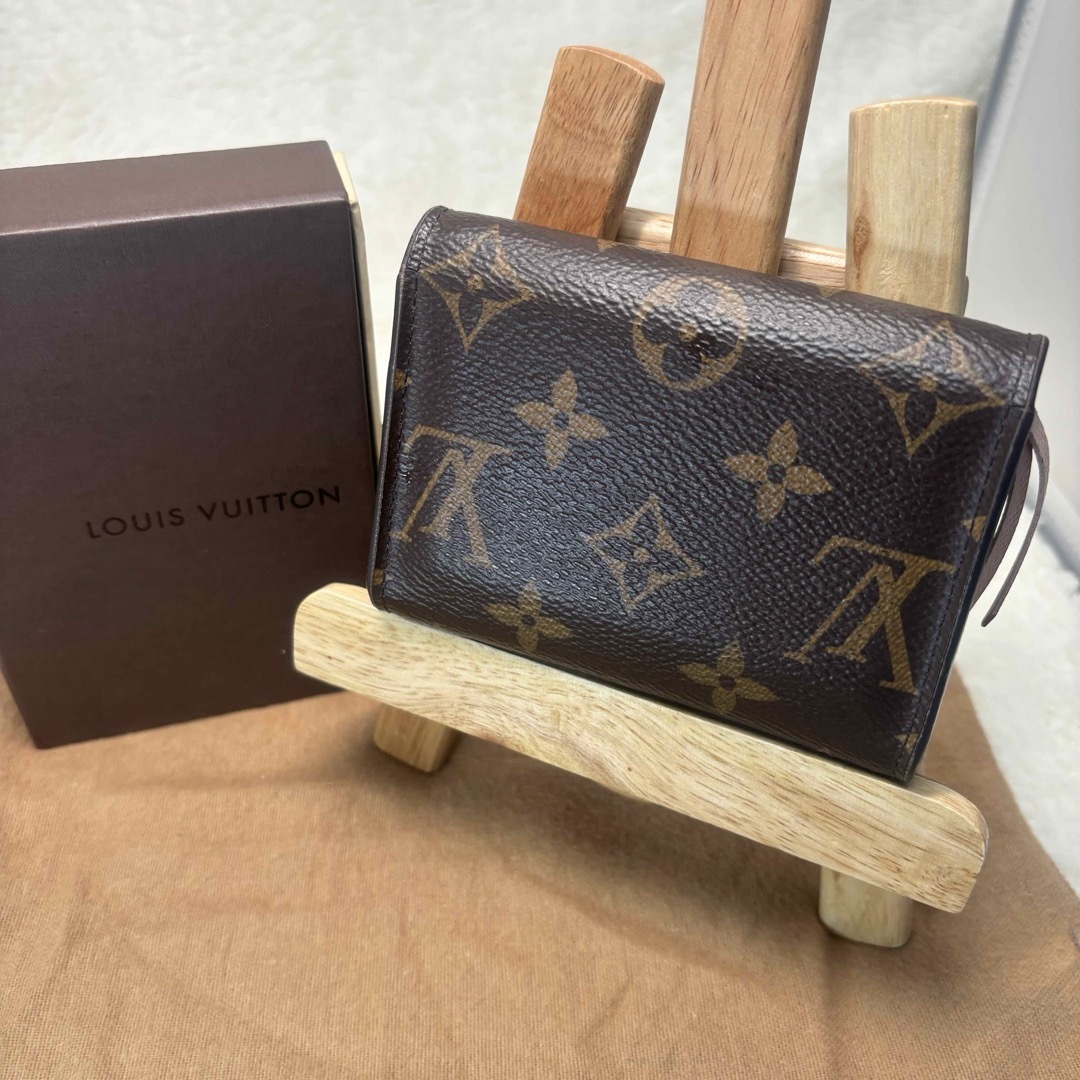 LOUIS VUITTON(ルイヴィトン)のルイ ヴィトン モノグラム ポルトモネ ロザリ ローズ バレリーヌ レディースのファッション小物(コインケース)の商品写真