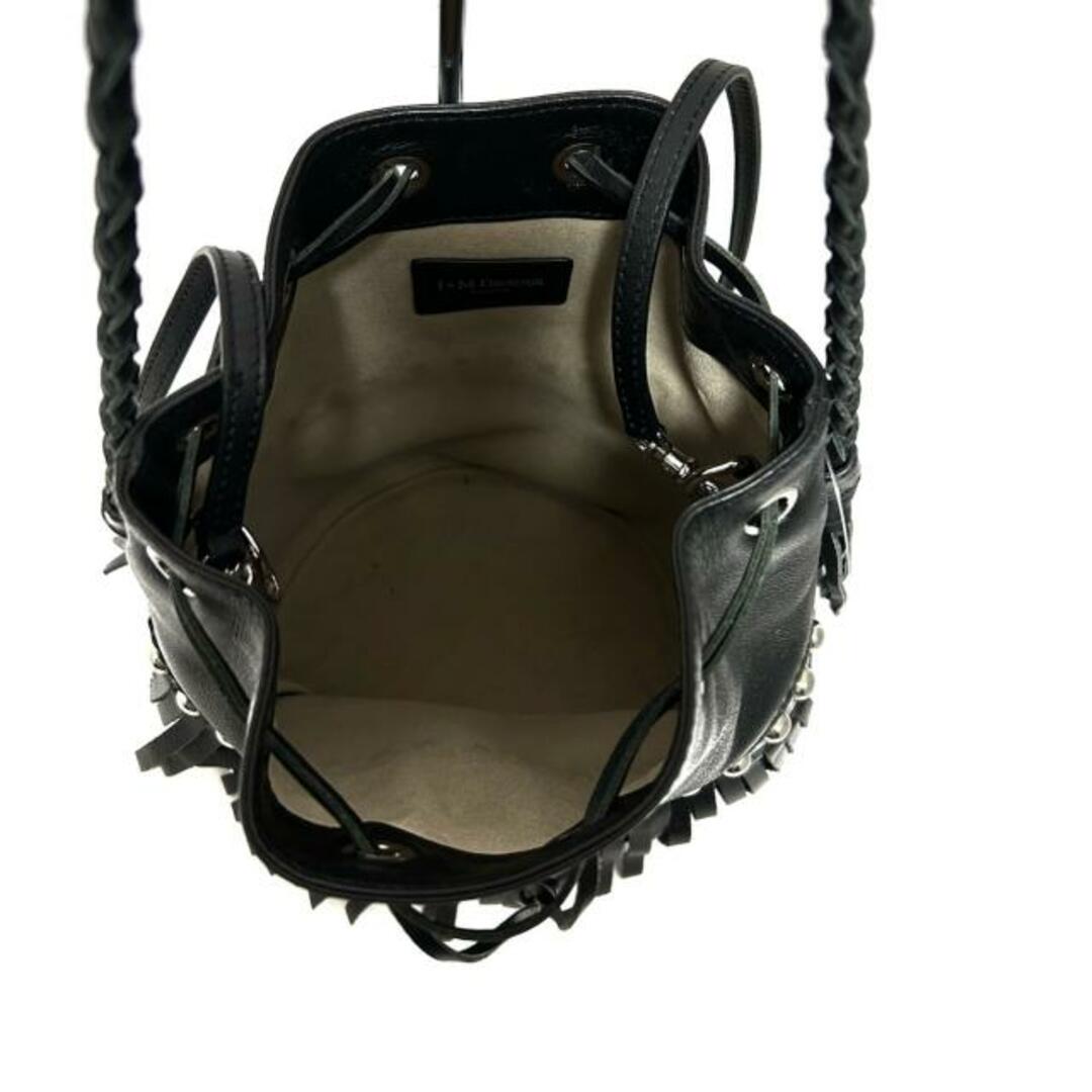 J&M DAVIDSON(ジェイアンドエムデヴィッドソン)のジェイ&エムデヴィッドソン美品  黒 レザー レディースのバッグ(ショルダーバッグ)の商品写真