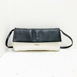 フルラ(Furla)のフルラ ショルダーバッグ - 黒×白 レザー(ショルダーバッグ)