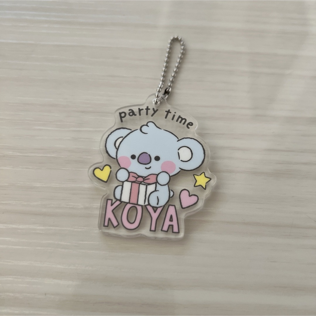 BT21 KOYA キーホルダー エンタメ/ホビーのおもちゃ/ぬいぐるみ(キャラクターグッズ)の商品写真