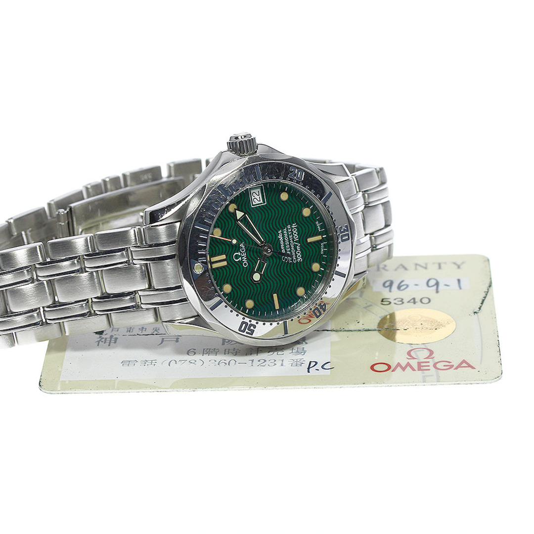 OMEGA(オメガ)のオメガ OMEGA 2553.41 シーマスター300 ジャックマイヨール1996 3000本限定 自動巻き ボーイズ 保証書付き_798966 メンズの時計(腕時計(アナログ))の商品写真