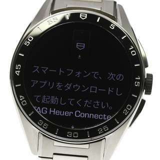 タグホイヤー(TAG Heuer)のタグホイヤー TAG HEUER SBR8A10/BT6259 コネクテッド キャリバーE4 クォーツ メンズ 美品 保証書付き_800328(腕時計(デジタル))