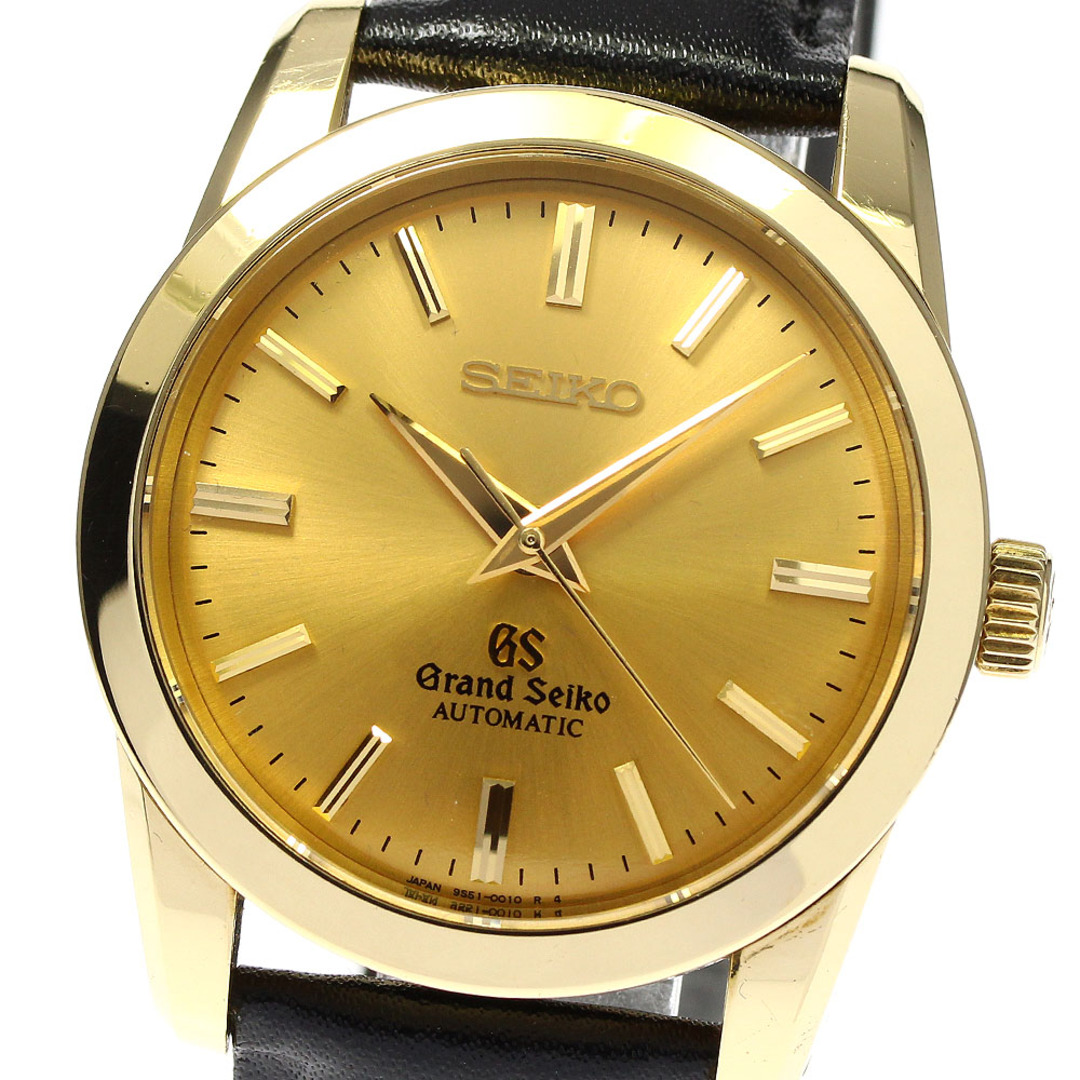 SEIKO(セイコー)のセイコー SEIKO SBGR002/9S51-0010 グランドセイコー メカニカル K18YG 自動巻き メンズ 箱付き_800014 メンズの時計(腕時計(アナログ))の商品写真