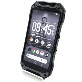 キョウセラ(京セラ)の液晶美品 TORQUE G04 KYV46 ブラック au SIMロック解除済⑨(スマートフォン本体)