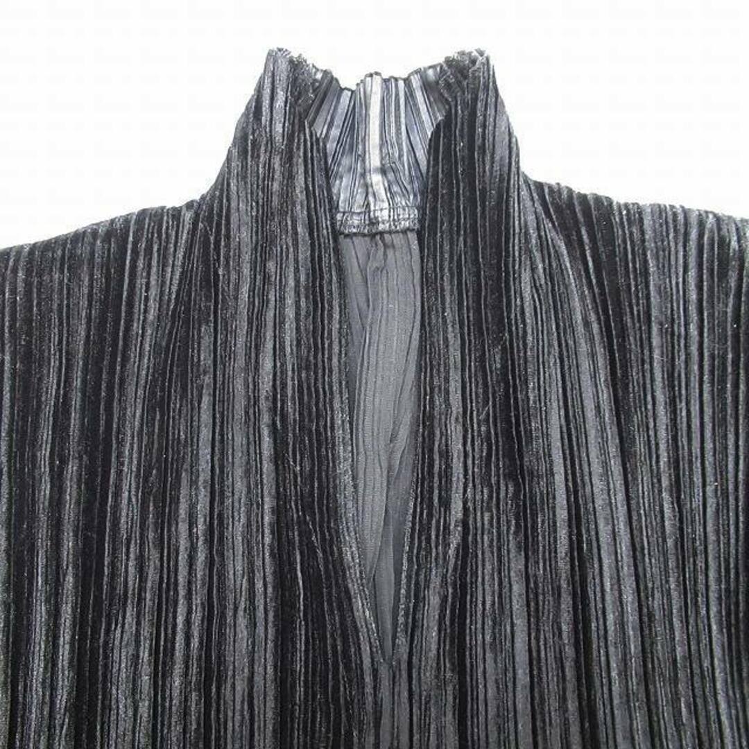 ISSEY MIYAKE(イッセイミヤケ)の美品 00aw イッセイミヤケ Velour Pleated Dress ドレス レディースのワンピース(ロングワンピース/マキシワンピース)の商品写真