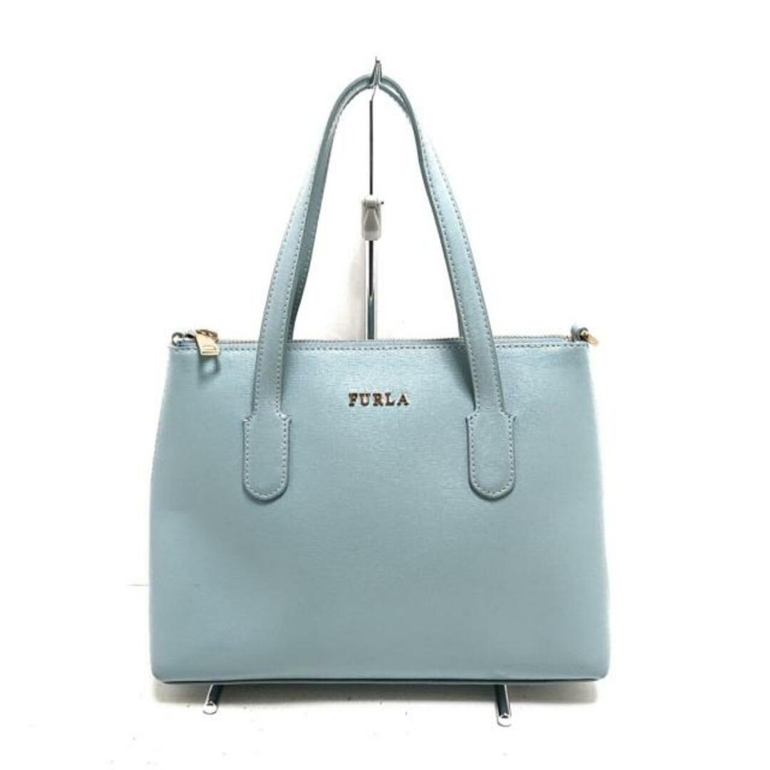 FURLA - フルラ ハンドバッグ - ライトブルーの通販 by ブラン FURLA - フルラ ハンドバッグ - ライトブルーの通販 by ブラン
