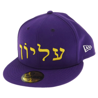 シュプリーム(Supreme)のSUPREME シュプリーム 23AW Hebrew New Era Cap ヘブライ ベースボールキャップ パープル(キャップ)