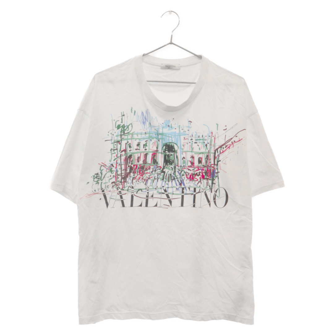 VALENTINO(ヴァレンティノ)のVALENTINO ヴァレンチノ 21SS ROMAN SKETCHES T-SHIRT プリント半袖Tシャツ ホワイト メンズのトップス(Tシャツ/カットソー(半袖/袖なし))の商品写真