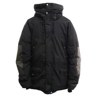 ヴィスヴィム(VISVIM)のVISVIM ヴィスヴィム 09AW VALDEZ DOWNCOAT GORE-TEX VS0001185 ゴアテックス コヨーテファー フード付きダウンジャケット フライトジャケット ブラック(ダウンジャケット)