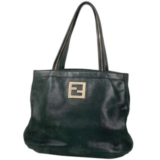 フェンディ(FENDI)のフェンディ ロゴ トートバッグ 【中古】(トートバッグ)