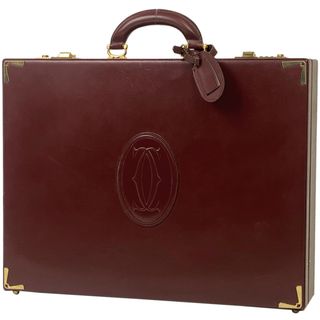 カルティエ(Cartier)のカルティエ ロゴ ブリーフケース レディース 【中古】(その他)