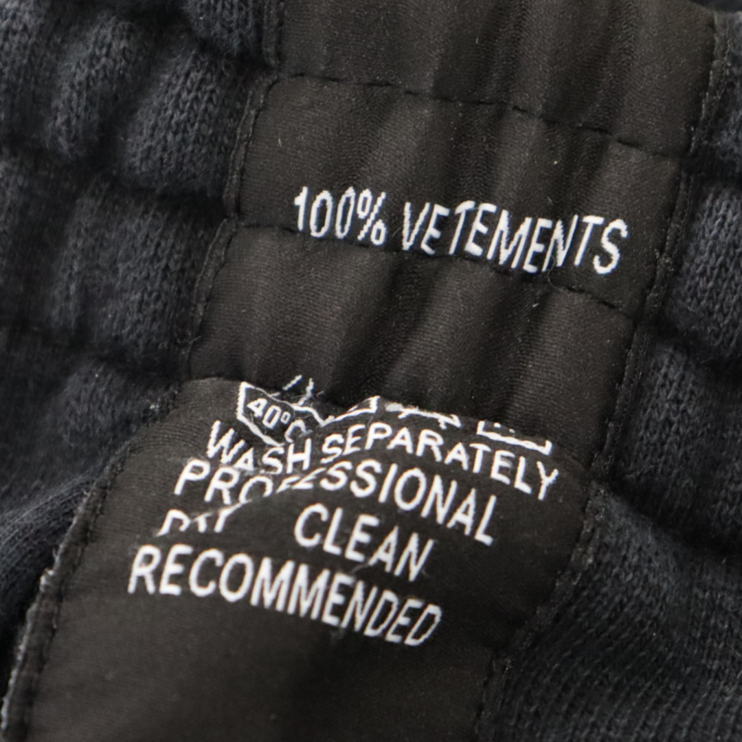 VETEMENTS ヴェトモン 18SS サイドテープデザインスウェットショーツ