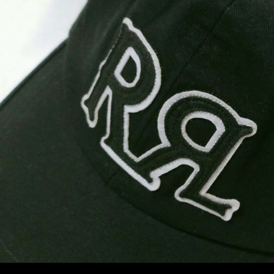 RRL - ダブルアールエルRRL 刺ロゴ100% COTTON キャップFREE SIZEの RRL - ダブルアールエルRRL 刺ロゴ100% COTTON キャップFREE SIZEの