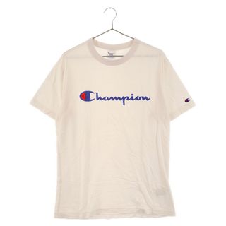 チャンピオン(Champion)のCHAMPION チャンピオン ロゴプリント 半袖カットソー 半袖Tシャツ ホワイト(Tシャツ/カットソー(半袖/袖なし))