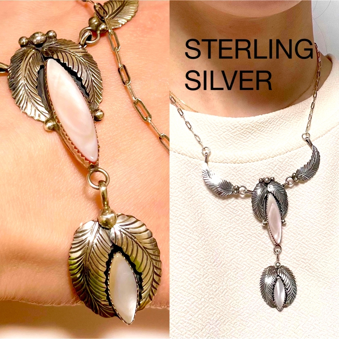 Ron Herman(ロンハーマン)のSTERLING Silver インディアンジュエリー　シルバー　ネックレス レディースのアクセサリー(ネックレス)の商品写真