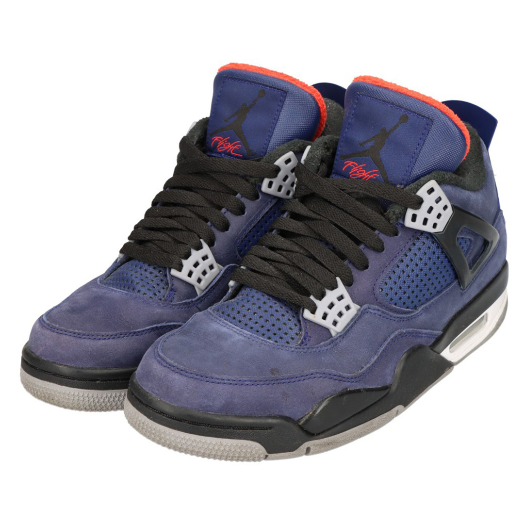 NIKE(ナイキ)のNIKE ナイキ AIR JORDAN 4 RETRO WNTR LOYAL BLUE エアジョーダン4 ウィンター ロイヤルブルー ハイカットスニーカーシューズ ブルー/ブラック US8/26cm CQ9597-401 メンズの靴/シューズ(スニーカー)の商品写真