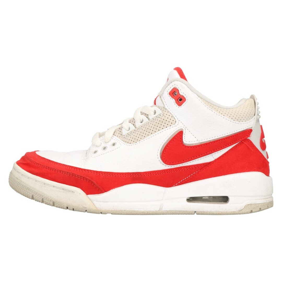 NIKE(ナイキ)のNIKE ナイキ AIR JORDAN 3 RETRO TINKER CJ0939-100 エアジョーダン3レトロ ティンカーローカットスニーカー US7.5/25.5cm ホワイト メンズの靴/シューズ(スニーカー)の商品写真