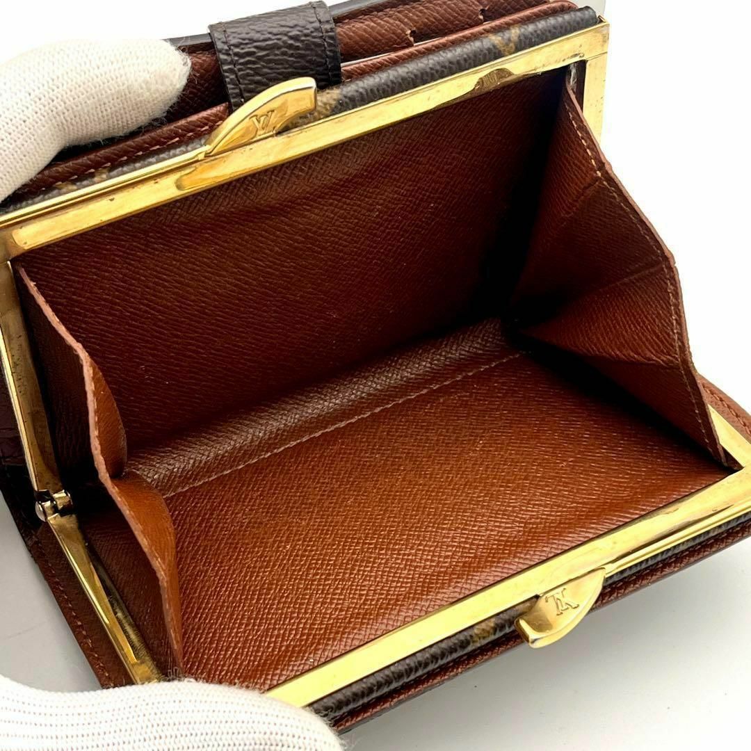 LOUIS VUITTON(ルイヴィトン)のルイヴィトン 折りたたみ財布 モノグラム 茶色 ヴィエノワ レディースのファッション小物(財布)の商品写真