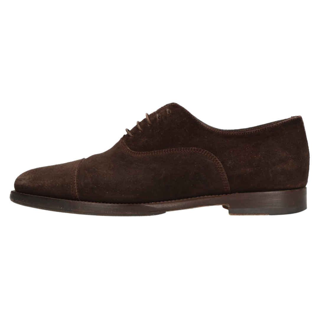 Santoni サントーニ スエードレザー ドレスシューズ ブラウン Santoni サントーニ スエードレザー ドレスシューズ ブラウン