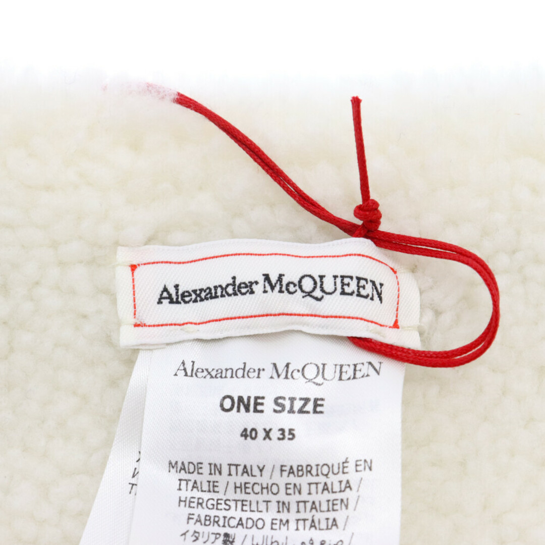 Alexander McQueen(アレキサンダーマックイーン)のAlexander McQueen アレキサンダーマックイーン Neck Warmer With Graffiti Logo グラフティーロゴプリント ネックウォーマー ブラック 676479 3D62Q メンズのアクセサリー(その他)の商品写真
