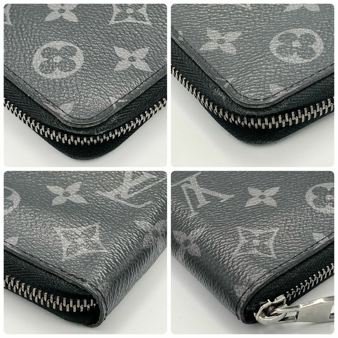 LOUIS VUITTON(ルイヴィトン)のLOUIS VUITTON エクリプス ジッピー ウォレット ヴェルティカル 黒 メンズのファッション小物(長財布)の商品写真