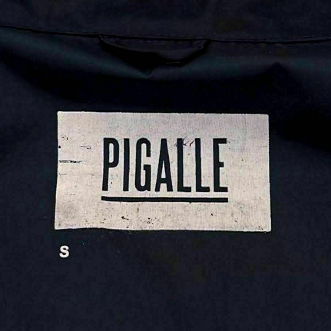 PIGALLE(ピガール)の【ピガール】PIGALLE ナイロン コーチジャケット 軽量 S 紺ネイビー×白 メンズのジャケット/アウター(ナイロンジャケット)の商品写真