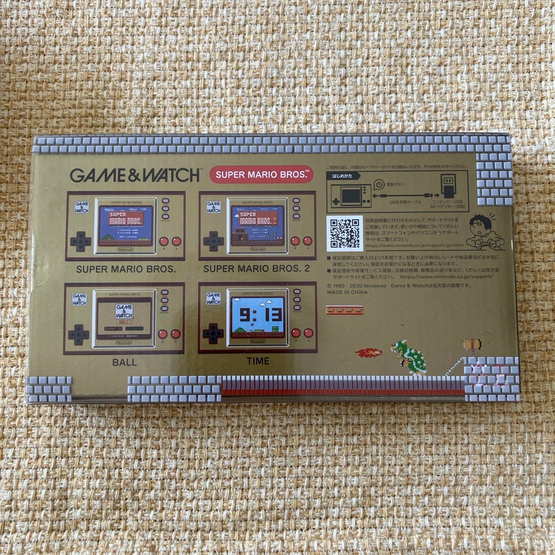 任天堂(ニンテンドウ)のGAME&WATCH SUPER MARIO BROS ゲーム&ウォッチ エンタメ/ホビーのゲームソフト/ゲーム機本体(携帯用ゲーム機本体)の商品写真