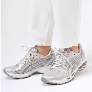 アシックス(asics)の【ASICS / アシックス】GEL-KAYANO 14 23cm　シルバー(スニーカー)