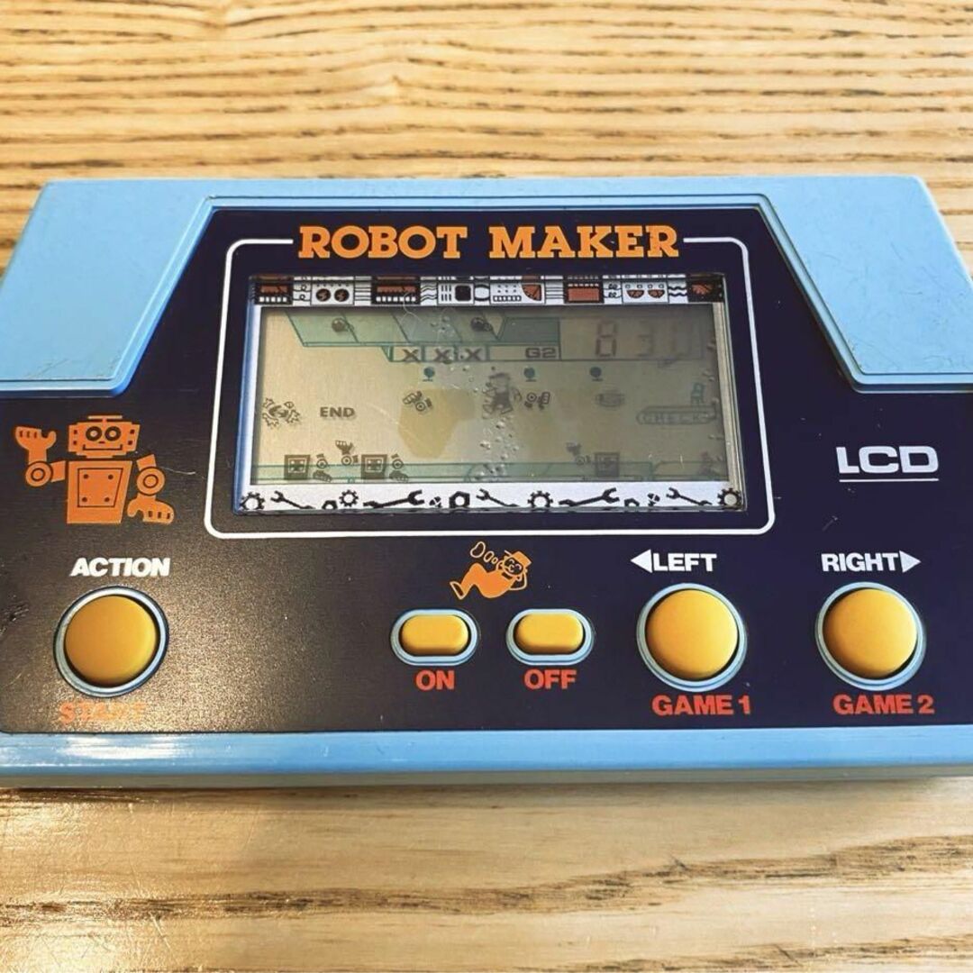 ゲームウォッチ　ROBOT MAKER ロボットメーカー　動作品 エンタメ/ホビーのゲームソフト/ゲーム機本体(携帯用ゲーム機本体)の商品写真