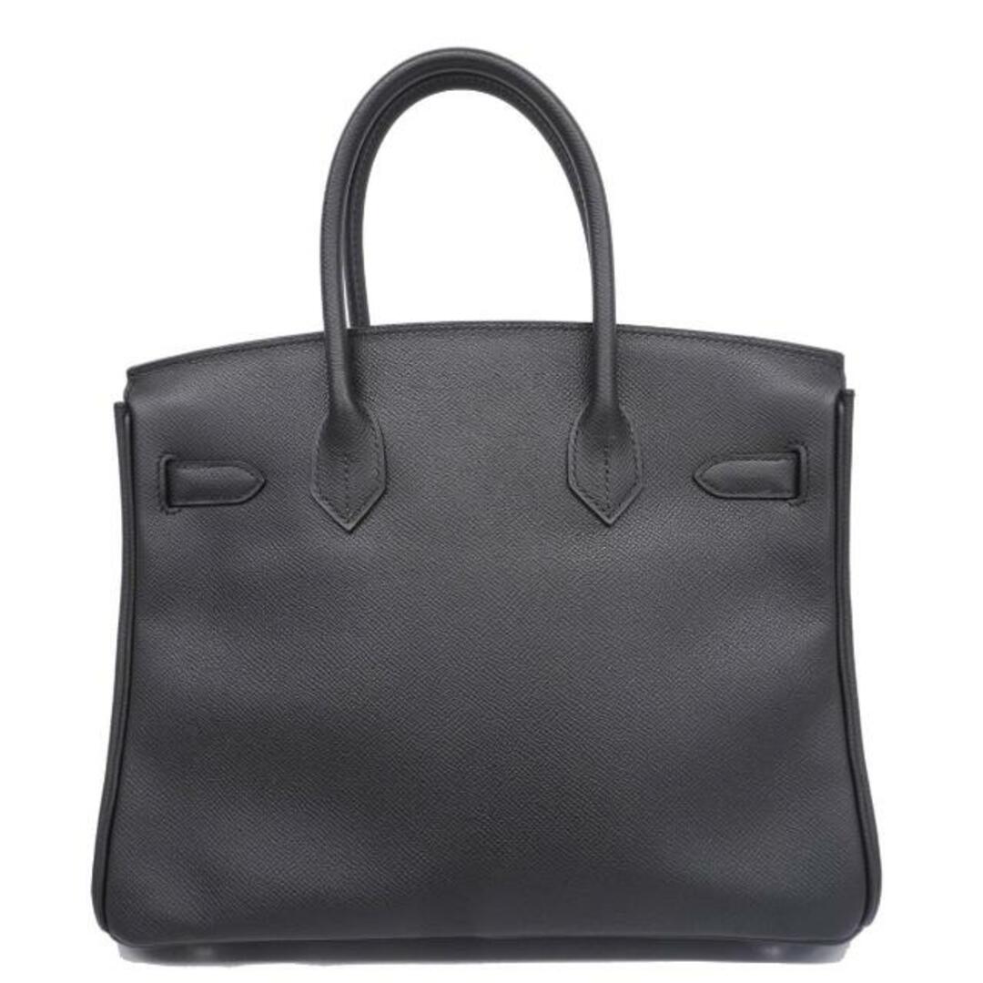 Hermes(エルメス)の【4fb1429-g】エルメス ハンドバッグ/バーキン30/□N刻印/ヴォーエプソン/ブラック/シルバー金具 レディースのバッグ(ハンドバッグ)の商品写真