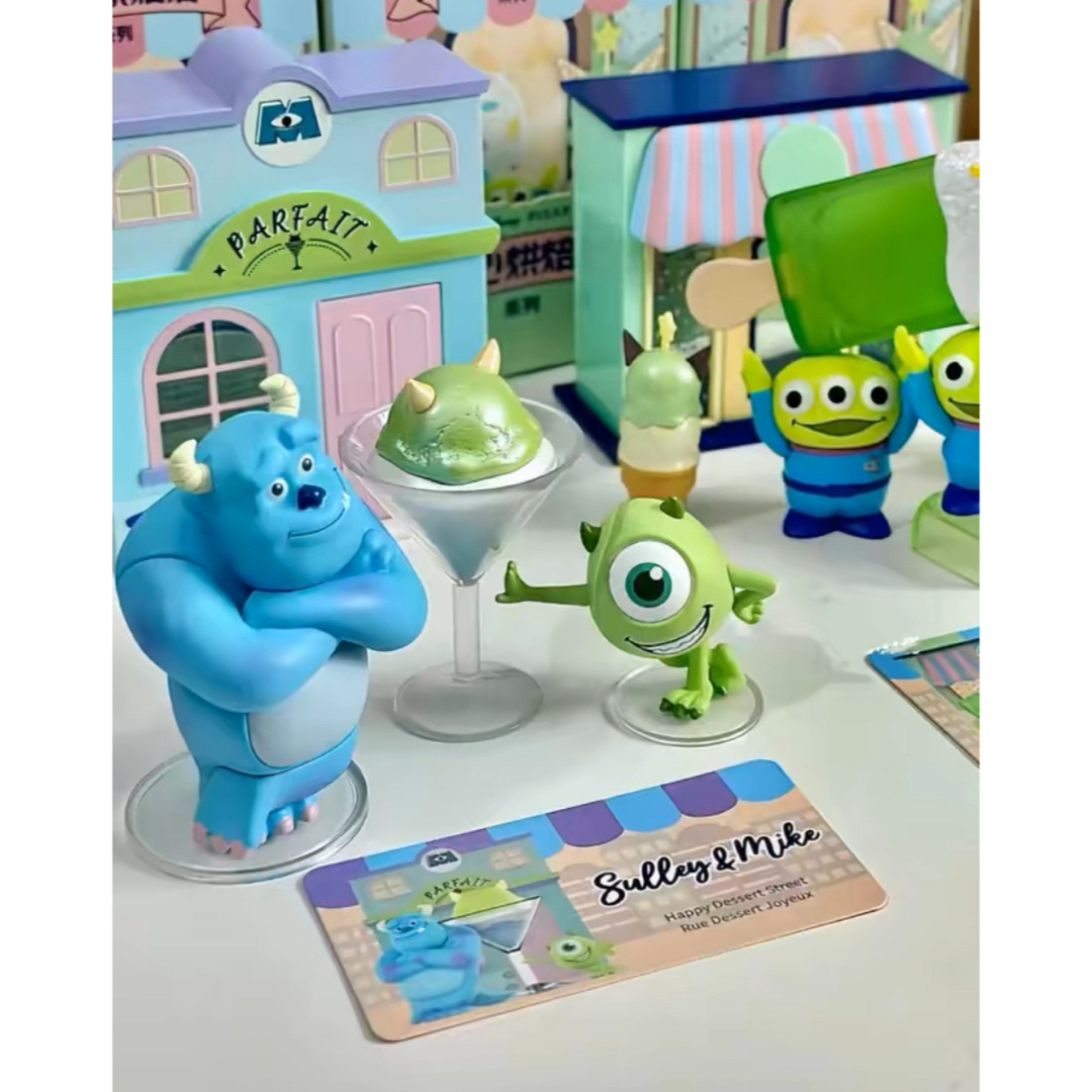 Disney(ディズニー)のディズニー×MINISO ハッピーベーカリー　フィギュア　モンスターズインク エンタメ/ホビーのおもちゃ/ぬいぐるみ(キャラクターグッズ)の商品写真