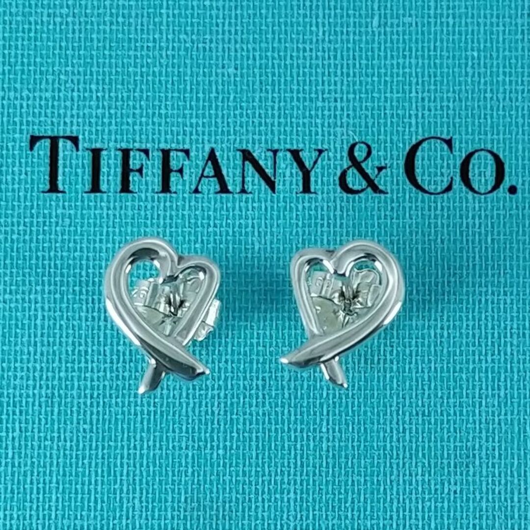 ☆美品☆【TIFFANY\u0026Co.】ラビングハート　ピアス　403てぃふぁ美_ピアス_イヤリング